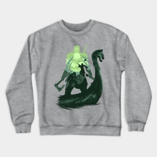 Valhalla Boat Crewneck Sweatshirt